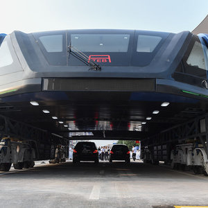 Портальный автобус TEB прошёл первое испытание-Транспортная компания Союзхимтранс-Авто